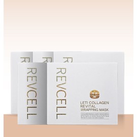 LiveVCell Reti Collagen Revital Wrapping Mask 5 sheets 5 sets / 리브이셀 레티 콜라겐 리바이탈 랩핑 마스크 5매 5세트