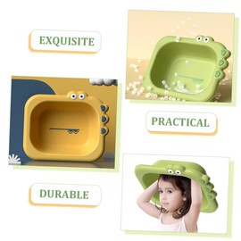 IWOWHERO 2pcs Boys and Girls Soaking Bath Basins Newborn Baby Washbasin Portable and Cartoon Spa Bath Tub for Infants