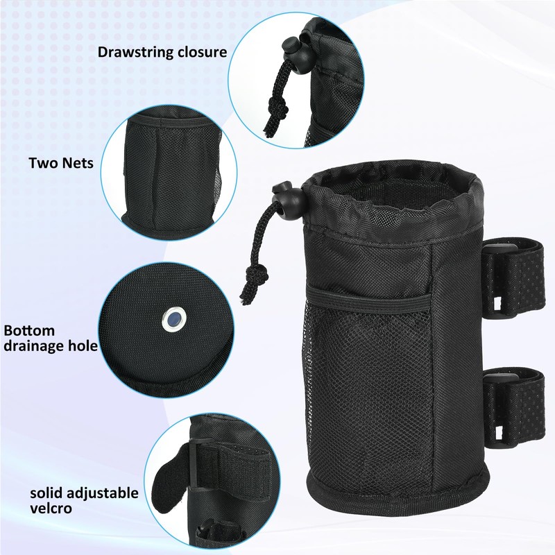 Bicycle Bottle Holder, Bicycle Storage Bag for Cycling, Multifunctional Bicycle