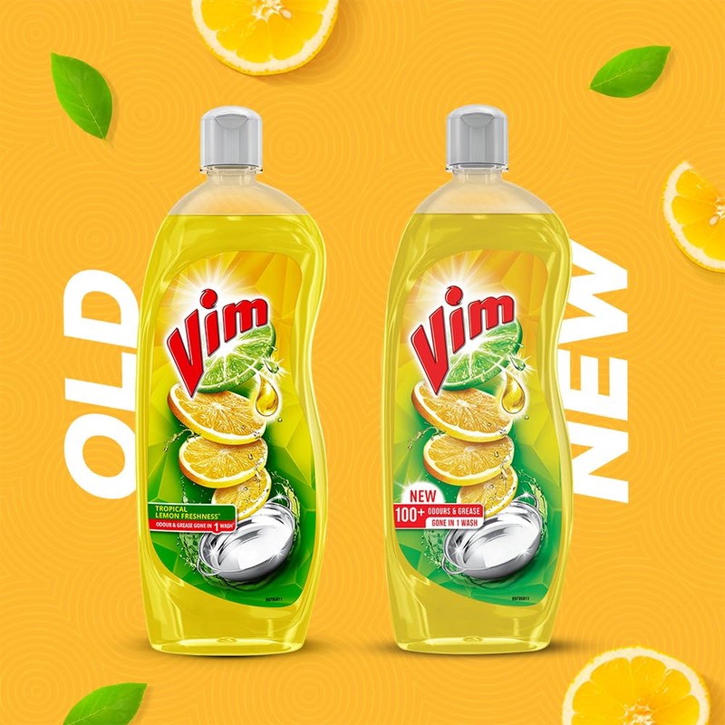 Vim Concentrated Dishwash Gel - 750 ml