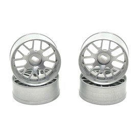 jingfei 4Pcs Metal Wheel Rim Wheel Hub for 284131 K969 K989 K999 P929 Mini-Z Mini-Q Mini-D 1/28 RC Car Upgrade Parts,3