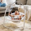 Ingenuity Comfort 2 Go Compact Portable 6-Speed Cushioned Baby Swing