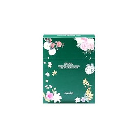 eyenlip Snail Moisture Essence Mask 25ml x 10pcs Moisturizing Hari Snail Blend Face Mask Snail Moisture Essence Mask 25ml x 10EA
