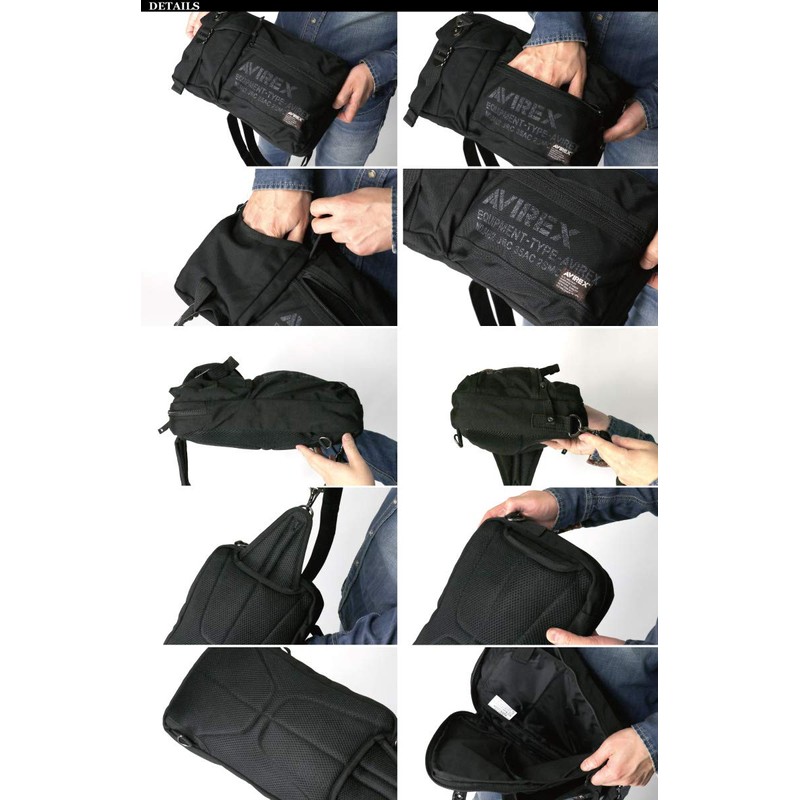 Avirex AVIREX Eagle Series Shoulder Bag Body Bag One-Shoulder Bag