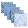 Shlax&Wing 5 Pieces Assorted Pañuelo De Bolsillo Para Hombre Handkerchiefs