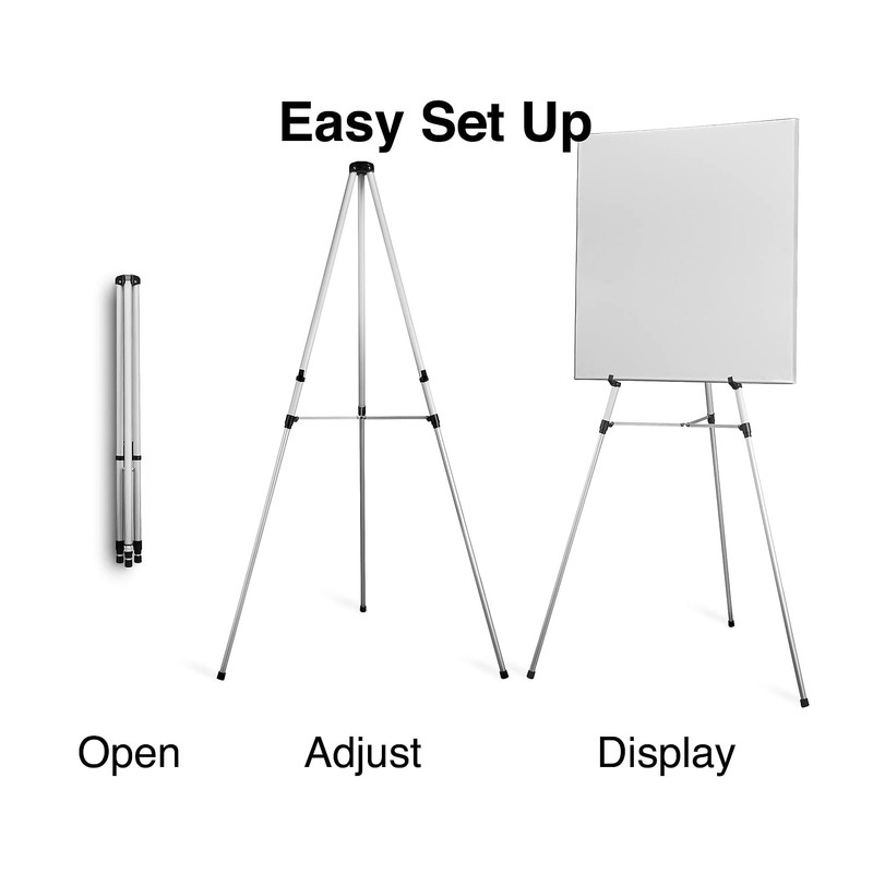 Staples Hd Flipchart/Easel Aluminum