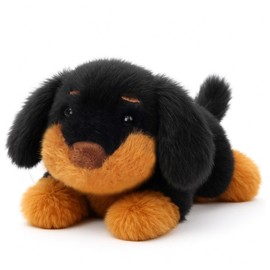 Mushymallow Adorable Plush Dachshund Dog Stuffed Animal Soft Stress Relief Plush Toy Cute Birthday Gifts for Boys Girls Kids Toddlers