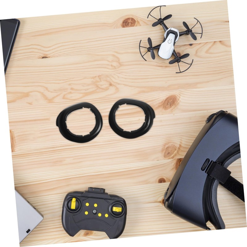 Angoily 1set Vr Lens Protector Scratch Glasses Frame Compatible Lightweight