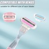 CATO-WDJ Replacement Razor Handle Compatible with Venus, Non-Slip Ergonomic Razor