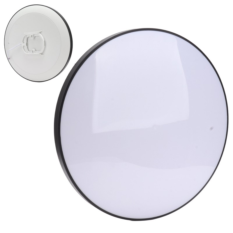 48W LED Ceiling Lamp Ultrathin With Black Border PC White