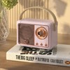 Retro Bluetooth Speaker Old Fashioned Classic Portable Mini Wireless Speaker