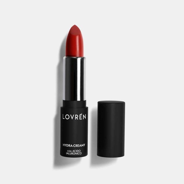 Lovren Hydra-Cream Lipstick with Hyaluronic Acid (Intense Red R3)