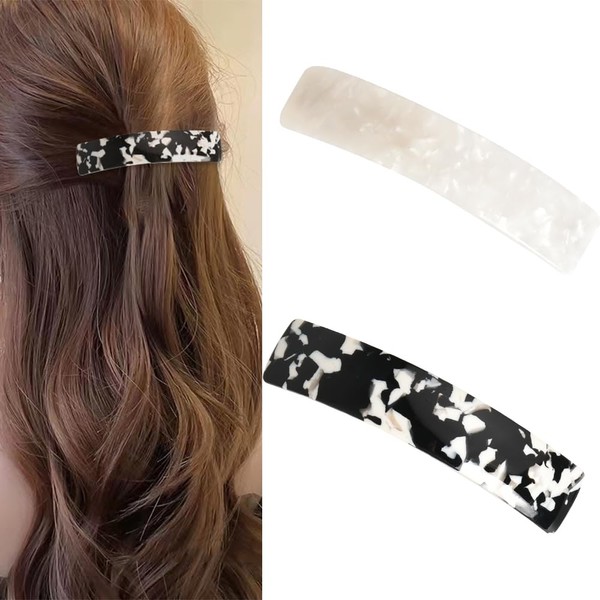 Spring Hair Barrettes for Women Girls Tortoise Shell Hair Clips