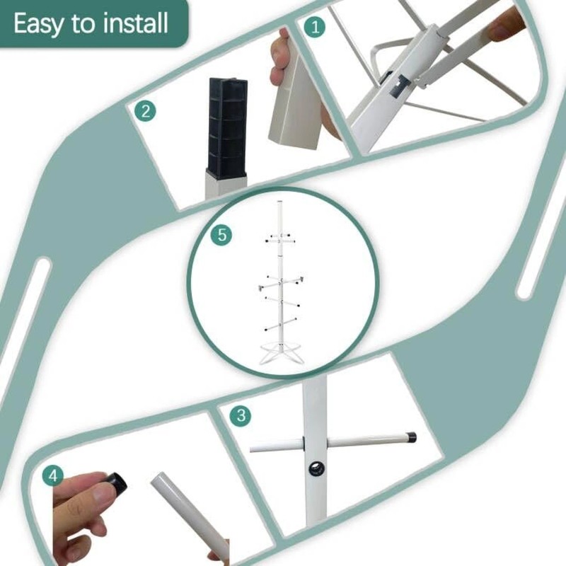 MYHLPER Hockey Gear Drying Rack Hockey Drying Rack Metal Sports