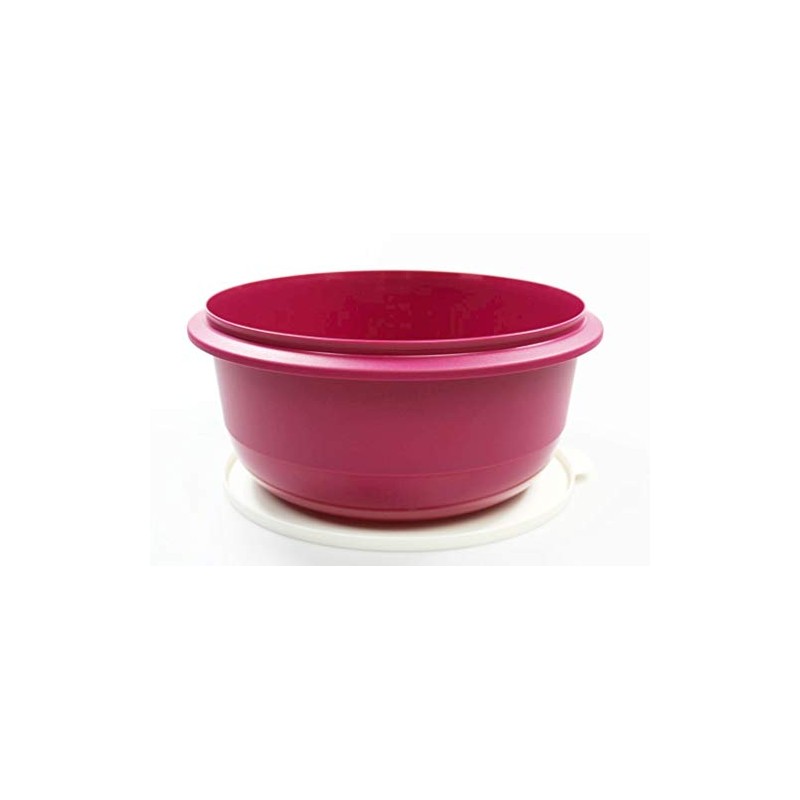 Tupperware Mixing Bowl Pro 6.0 L Dark Pink Yeast Dough