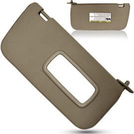 Sun Visor for Nissan Frontier Xterra 2000 2001 2002 2003 2004 Sun Shade Replacement 96401-7Z803 (Passenger Right Side(Beige))