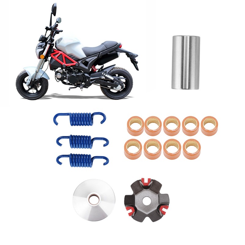 15PCS Racing Variator Kit for Chinese Scooter Moped ATV 4‑Stroke