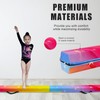 FINCOME 10FT Folding Balance Beam, Portable Gymnastics Beam Equipment with