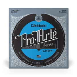 D'Addario Gitarrensaiten Konzertgitarre | Akustikgitarre | Akustik Gitarre Saiten | Classical Guitar Strings | EJ46FF Pro Arte Carbon Classical Saiten