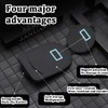 Glasses Holder for Car Sun Visor, 1 Piece Glasses Holder
