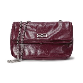 ALSYUELIP Crossbody Bags for Women Trendy Leather Hobo Purses Shoulder Handbags With Wide Shoulder Minimalis Strap Red