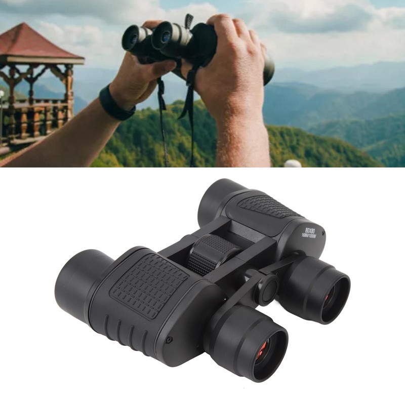 80X80 High Power Binoculars 10X HD FMC Multilayer Coated Optical