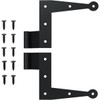 SteelTek L-Hinge with 1/2" Offset (Sold as Pair), 304 Stainless