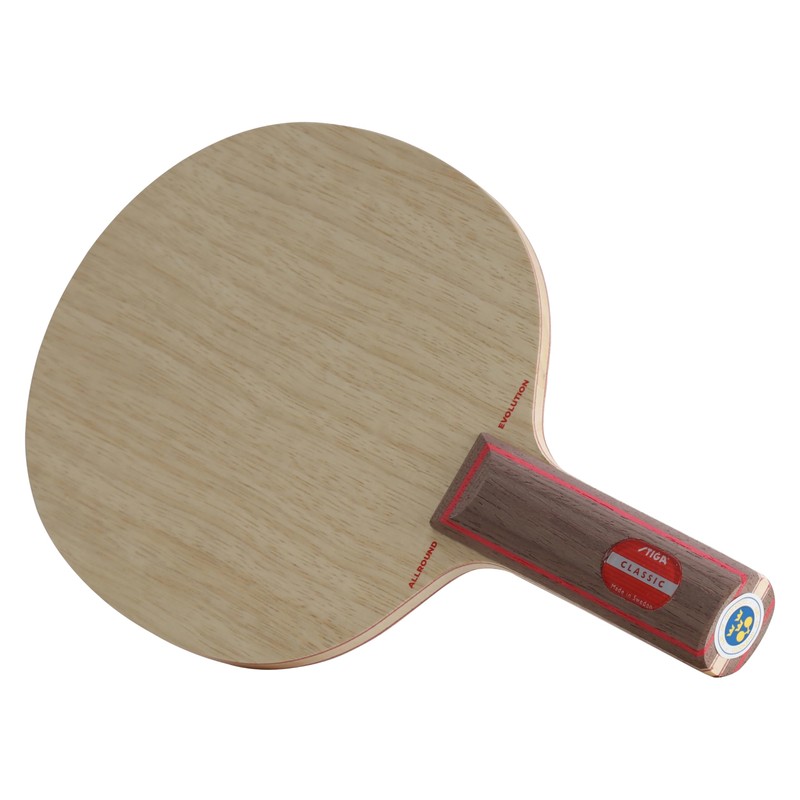 STIGA Table Tennis Blade Allround Evolution (Classic Grip), Wood, One