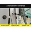Sliding Door Lock, Cabinet Lock, Cylinder Furniture Lock, Push Lock