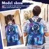 Dracarys School Backpack School Bags for Girls Boys Galaxy Luminous
