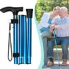 Walking Cane, Folding Cane for Man & Women, Portable Lightweight