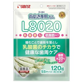 Gonta No Gum for Toothpaste SS Size, L8020 Lactic Acid Bacteria, Low Fat, 4.2 oz (120 g)