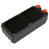 Cooling Radiator Double Layers 8 Pipes G1/4 Thread Double Fans