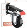 SPACEKEEPER Workbench Casters kit 920 Lbs Retractable Casters Heavy Duty