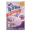 Ty-D-Bol Lavender Toilet Bowl Cleaner 5 Count Tablet Value Pack
