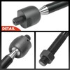 A-Premium 2 x Front Inner Tie Rod Ends, Compatible with
