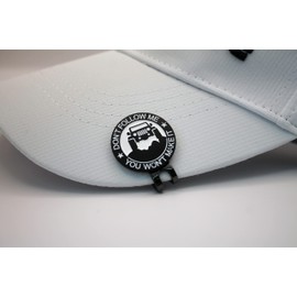 MULLIGAN HOOLIGAN Truck Golf Ball Marker + Magnetic Hat Clip, Funny and Unique Golf Gift, Premium Quality, The Perfect for Your Favorite Golfer, Golf Accessories for Any Occasions