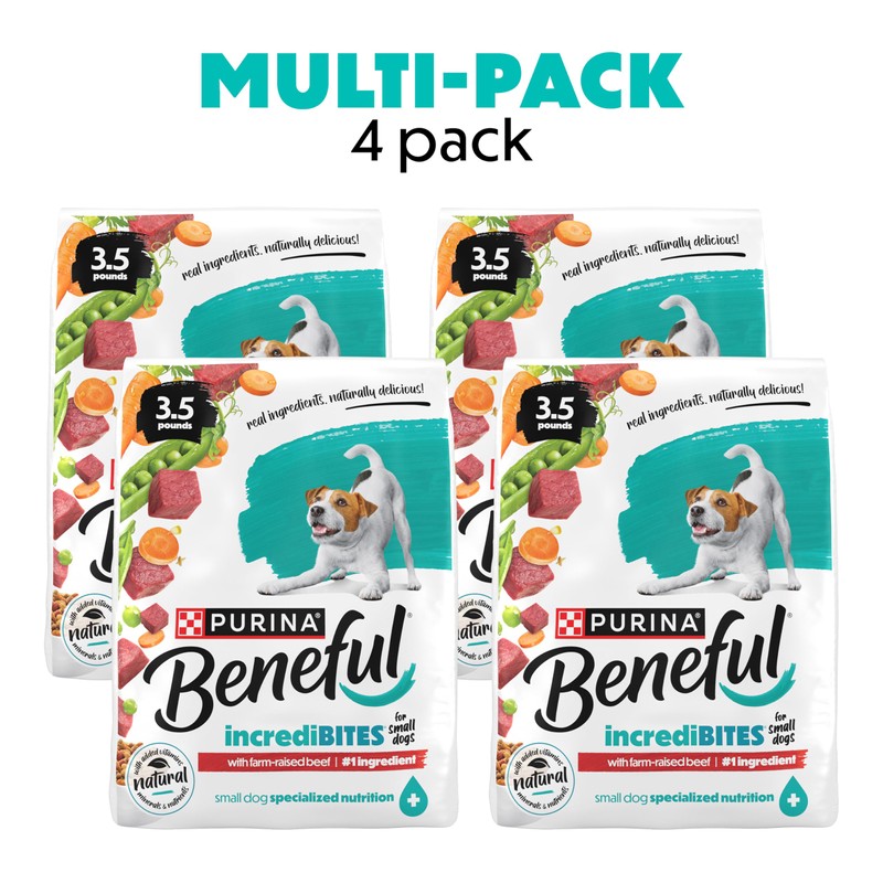 Purina Beneful Incredibites With Farm-Raised Beef Natural Small Breed Dry