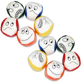 Joyibay Juggling Balls for Beginners, 10 Pieces, Juggling Ball Set, Creative Fun, Educational Juggling Balls for Boys, Girls and Adults, Durable and Soft