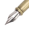 Quill Pen and Ink Set Vintage Style Glossy Writting Stainless