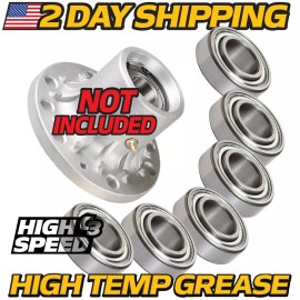HD Switch (6 Pack) Spindle Bearings Exmark Toro 103-8280 103-4666 1-654586 w/ C3 UPGRADE