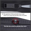 12-Pack Metal Zipper Pull Replacements - Durable, Removable Zipper Pull