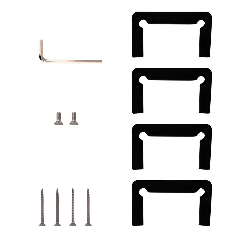 CRL Geneva 037 Series Gun Metal Wall Mount Full Back