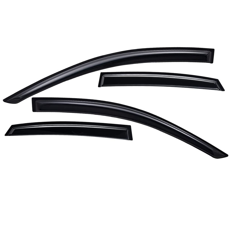 Lightronic Extra Durable Outside-Mount Auto Vent Window Visor, Fits 2019-2025