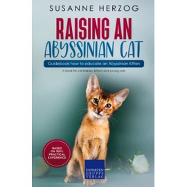 Raising an Abyssinian Cat – Guidebook how to educate an Abyssinian Kitten: A book for cat babies, kittens and young cats