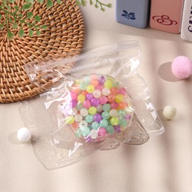 Anboor Handmade Stress Balls, Stress Relief Squeeze Ball for Hands White Noise Meditation Improve Focus for Adults Women Men （Luminous ball）