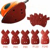 50pcs 120 Grit Sanding Sheets for Black and Decker Mouse