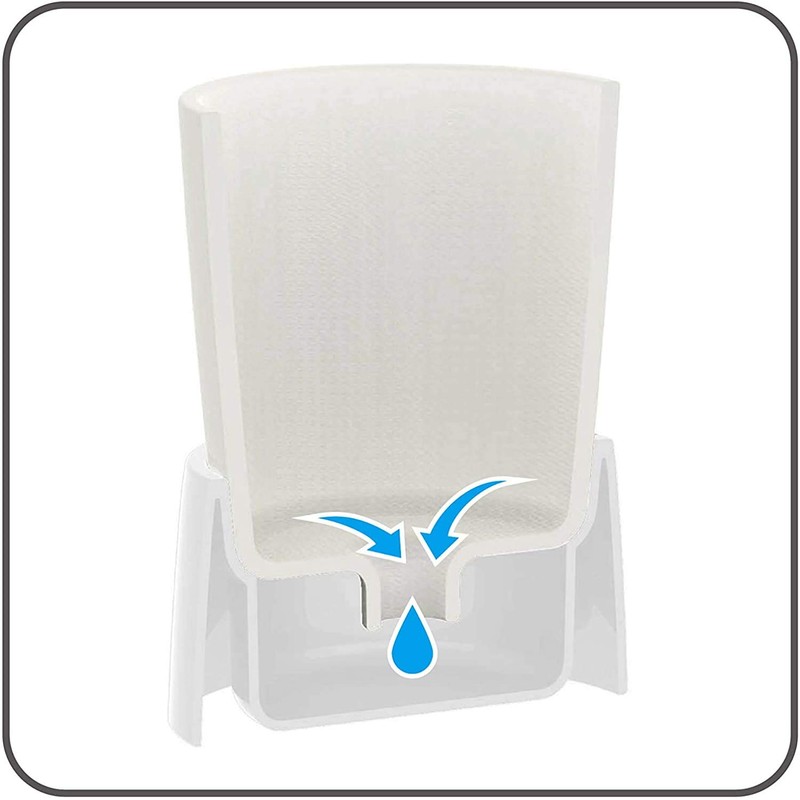 OE Cutlery Case, White, Approx. Length 4.5 x Width 3.7