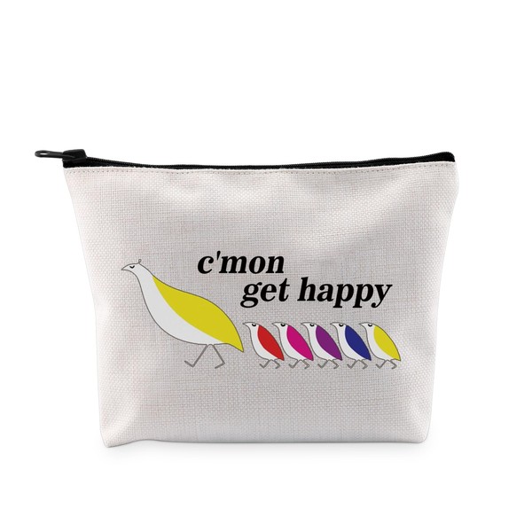 G2TUP TV Show Inspired Gift C Get Happy Makeup Bag