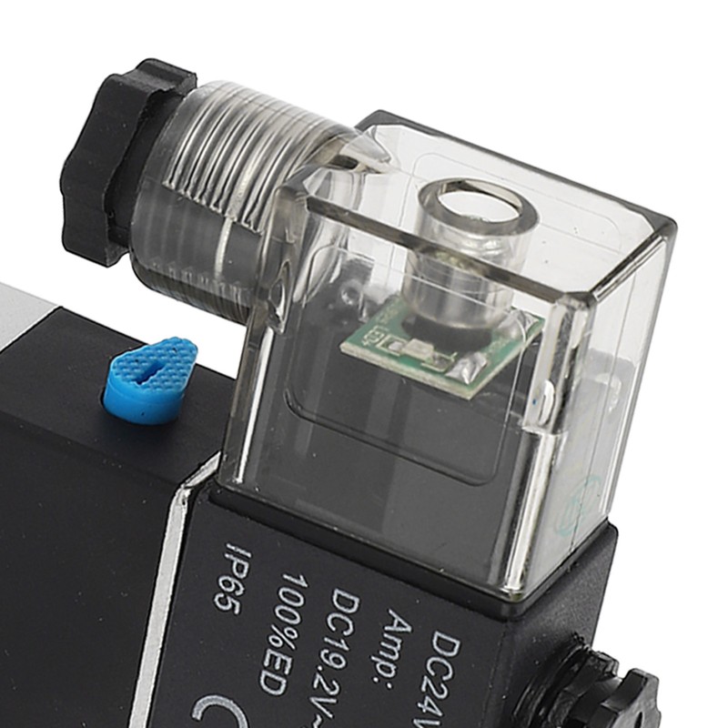 Solenoid Air Valve 2 Position 5 Way Aluminum Alloy High